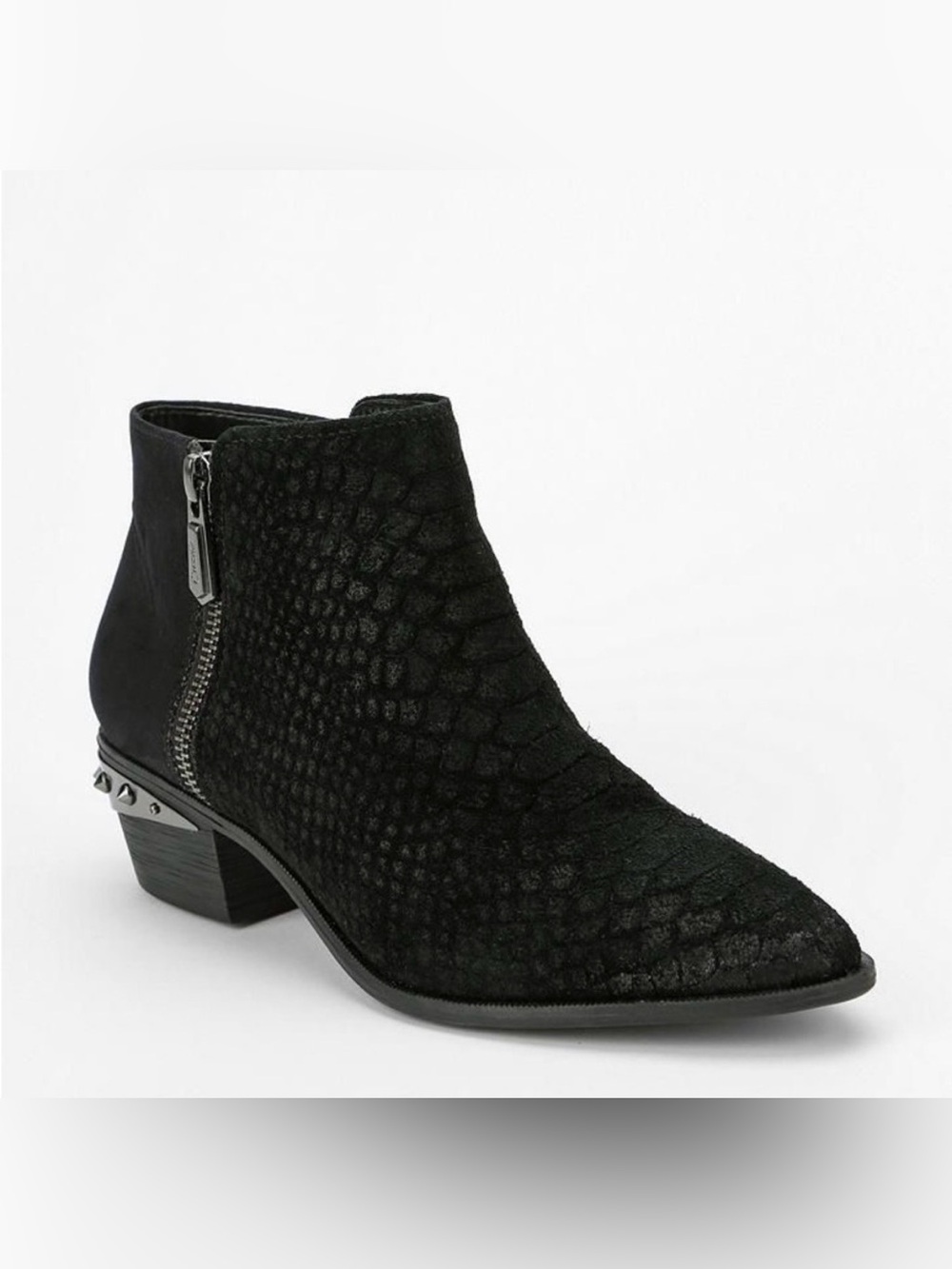 Circus by Sam Edelman Suede Snakeskin 'Holt' Bootie 7.5/38.5
